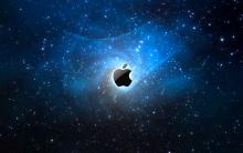 Apple in space