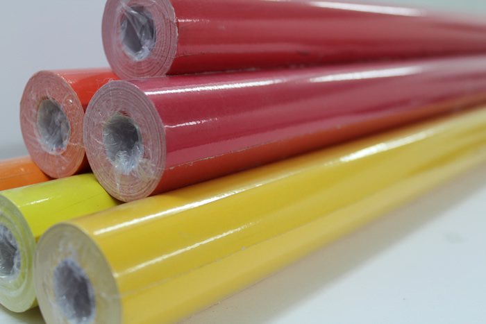 coloured rolls paper