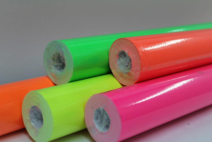 glow paper roll ready for printing