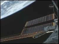 International Space Station Solar Panel Array